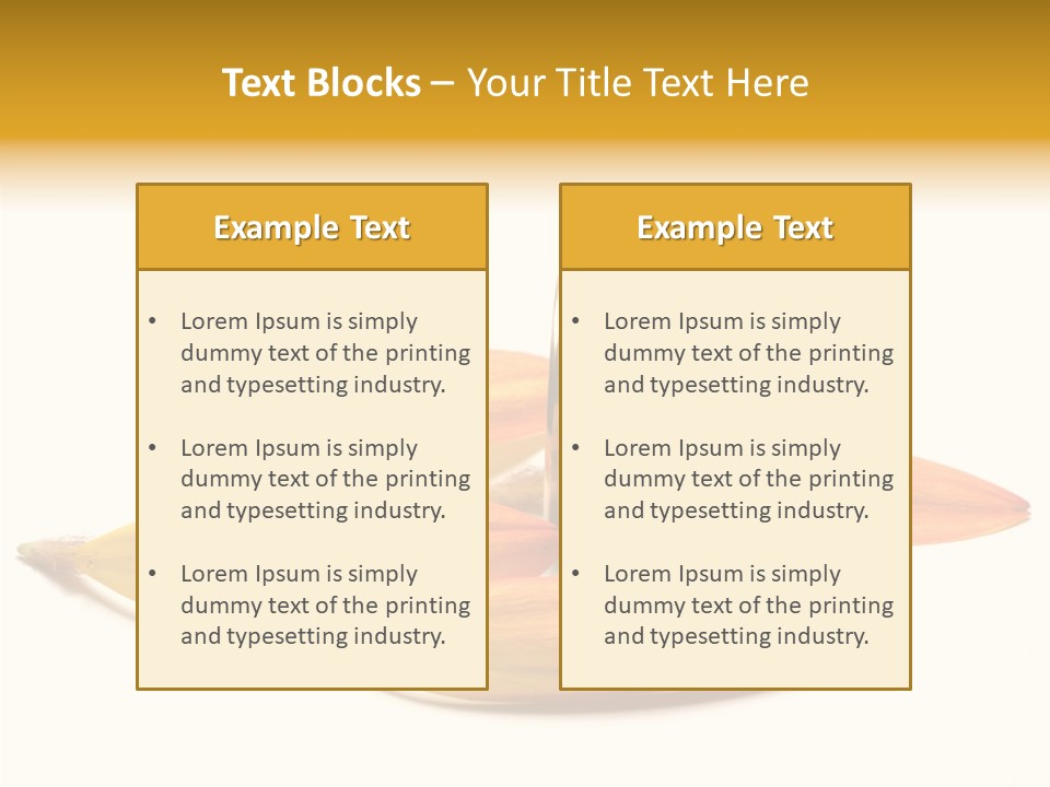 Wedding Band Isolated PowerPoint Template