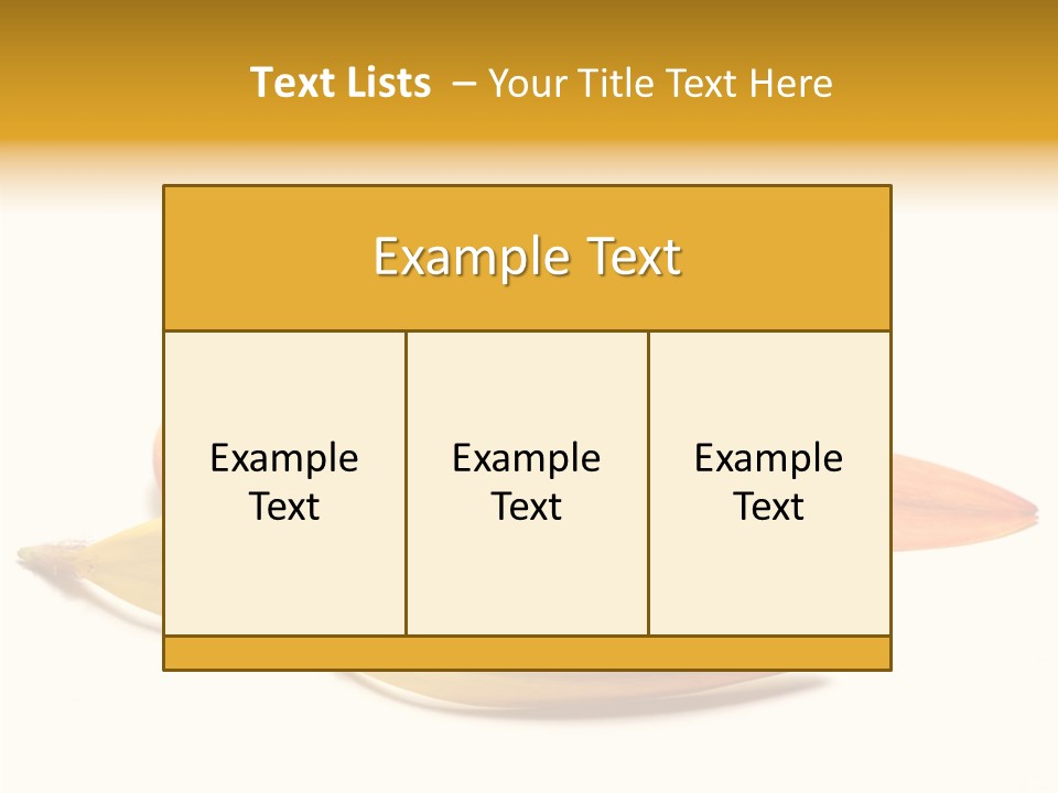Wedding Band Isolated PowerPoint Template