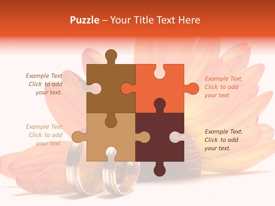 Bloom Background Yellow PowerPoint Template