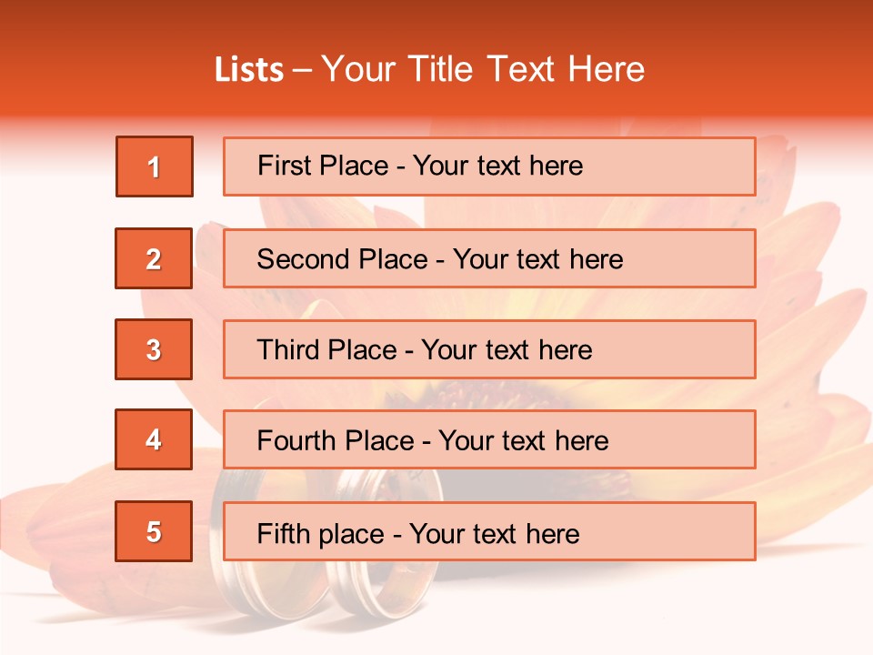 Bloom Background Yellow PowerPoint Template