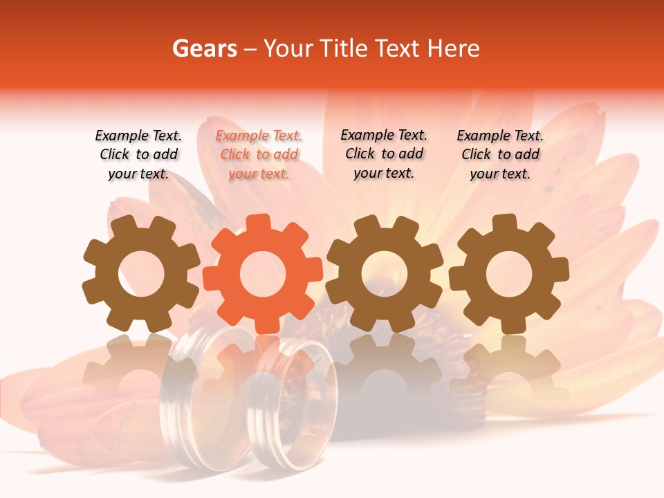 Bloom Background Yellow PowerPoint Template