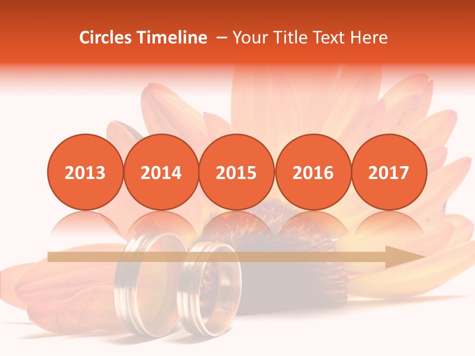 Bloom Background Yellow PowerPoint Template