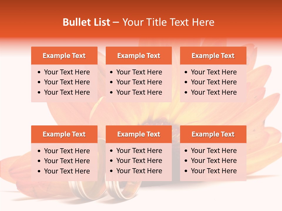 Bloom Background Yellow PowerPoint Template