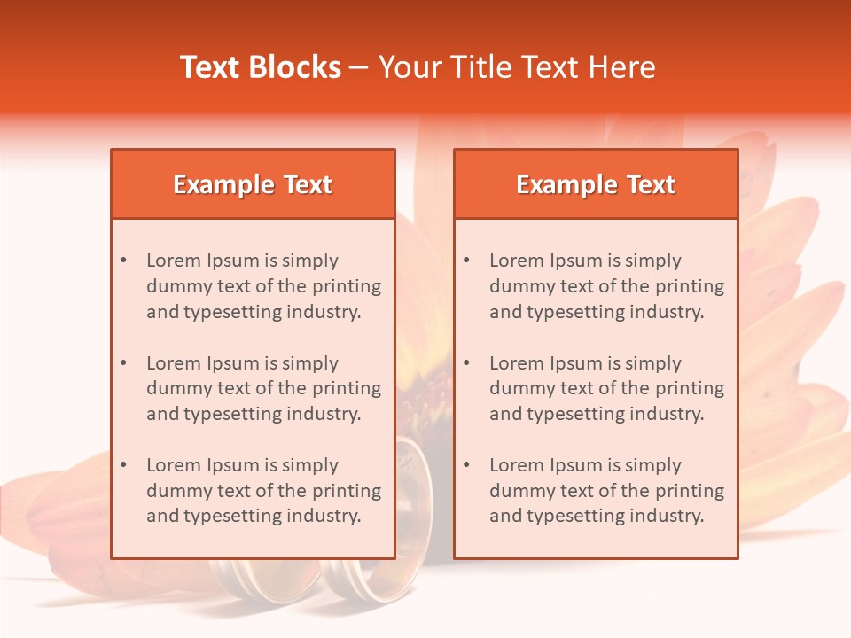 Bloom Background Yellow PowerPoint Template