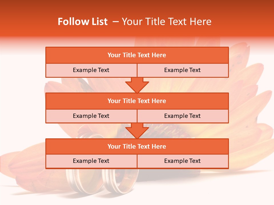 Bloom Background Yellow PowerPoint Template