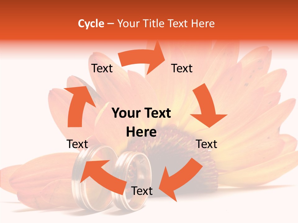 Bloom Background Yellow PowerPoint Template