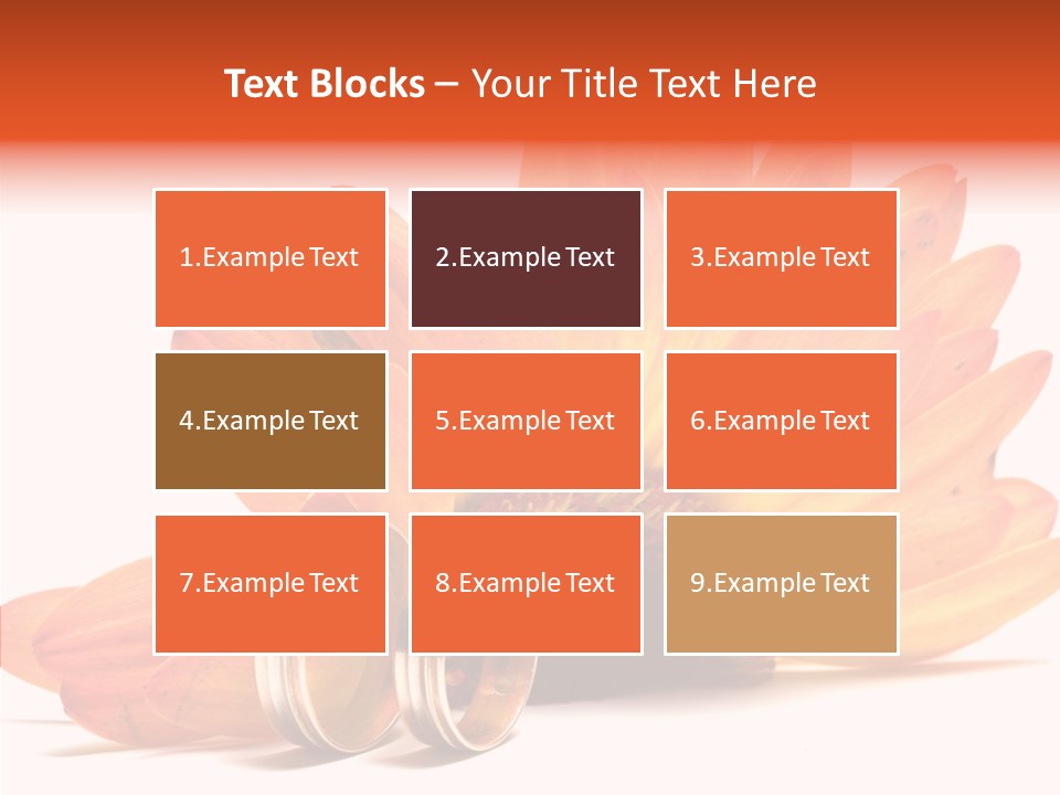 Bloom Background Yellow PowerPoint Template