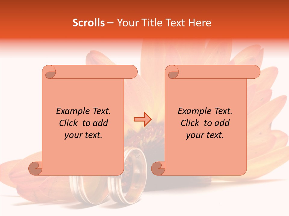 Bloom Background Yellow PowerPoint Template
