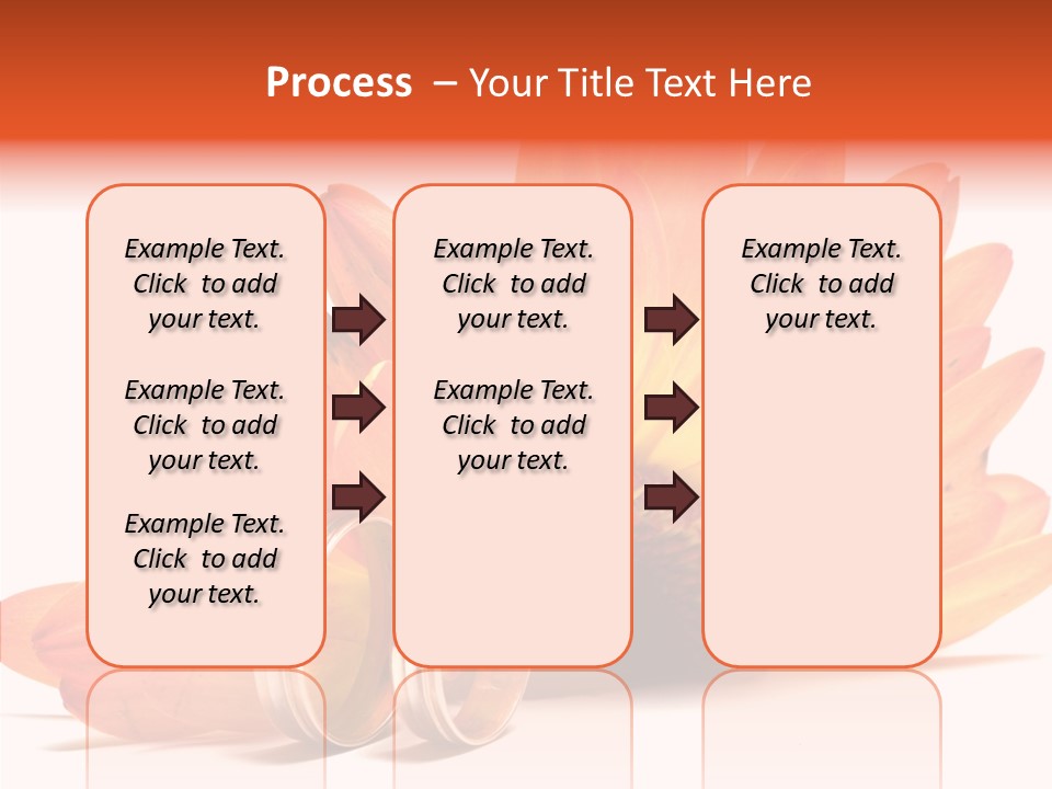 Bloom Background Yellow PowerPoint Template