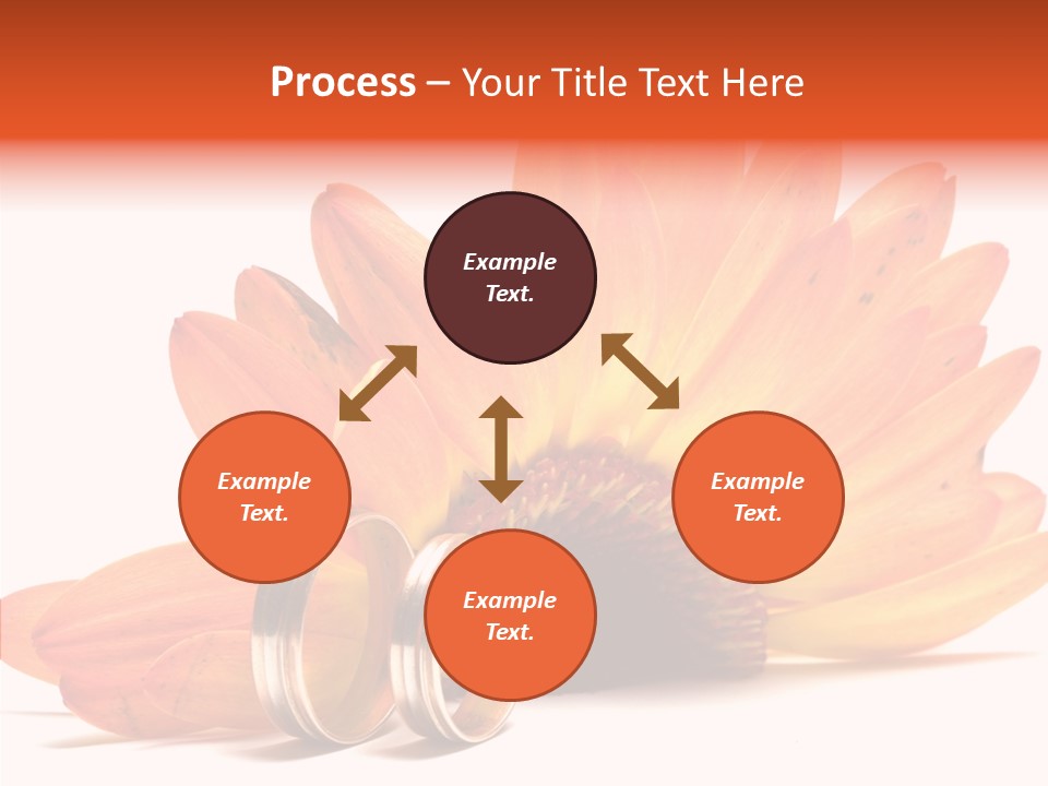 Bloom Background Yellow PowerPoint Template