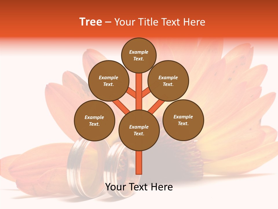 Bloom Background Yellow PowerPoint Template