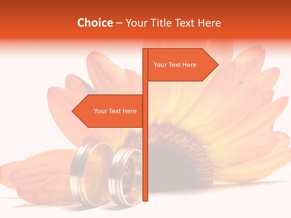 Bloom Background Yellow PowerPoint Template