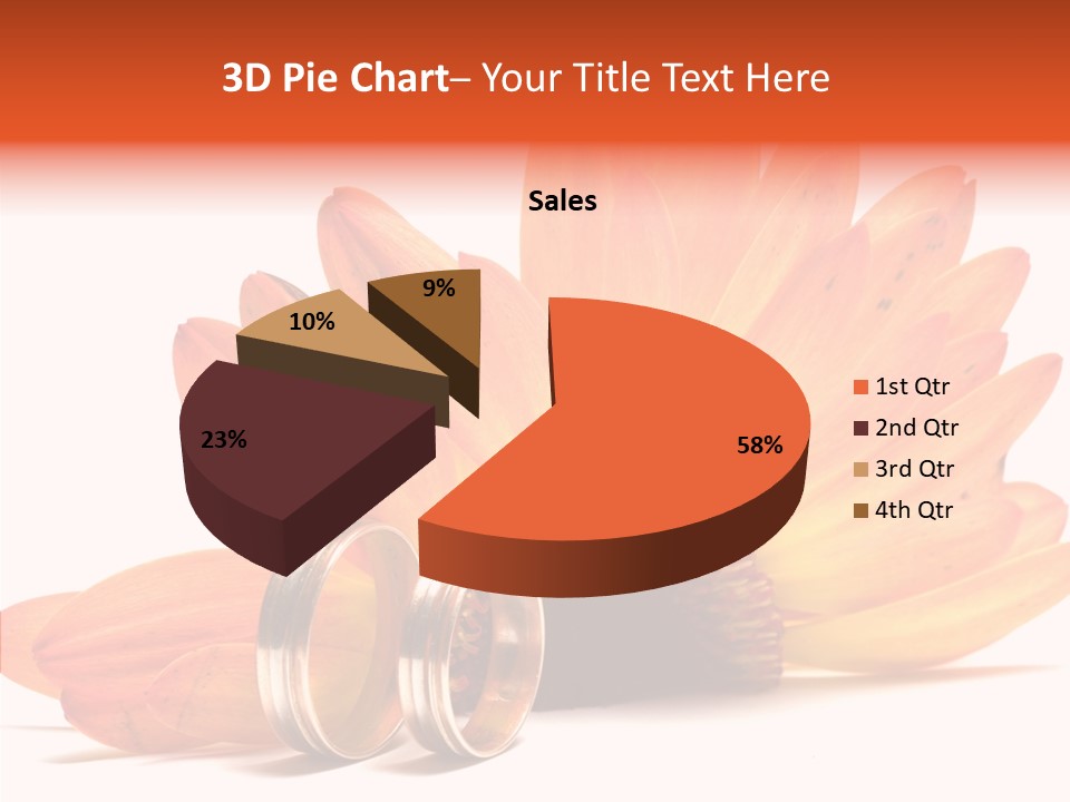 Bloom Background Yellow PowerPoint Template