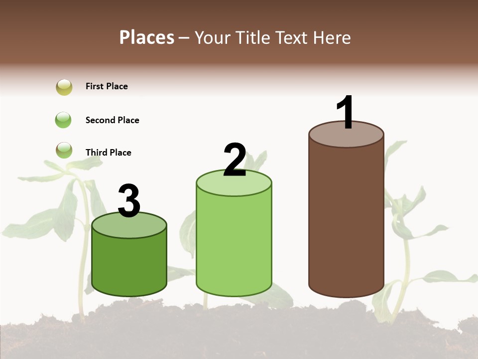 Leaf Environmental Growth PowerPoint Template
