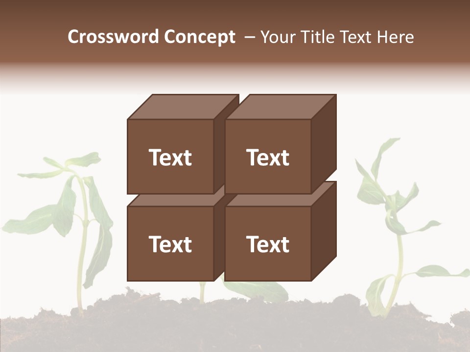 Leaf Environmental Growth PowerPoint Template