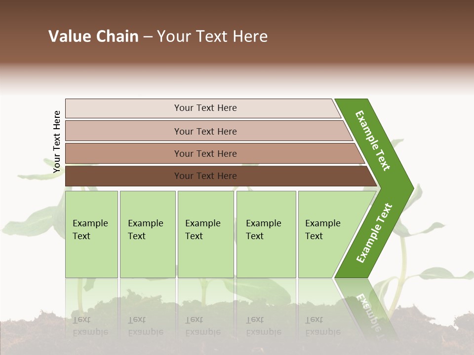 Leaf Environmental Growth PowerPoint Template