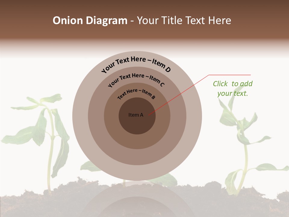 Leaf Environmental Growth PowerPoint Template