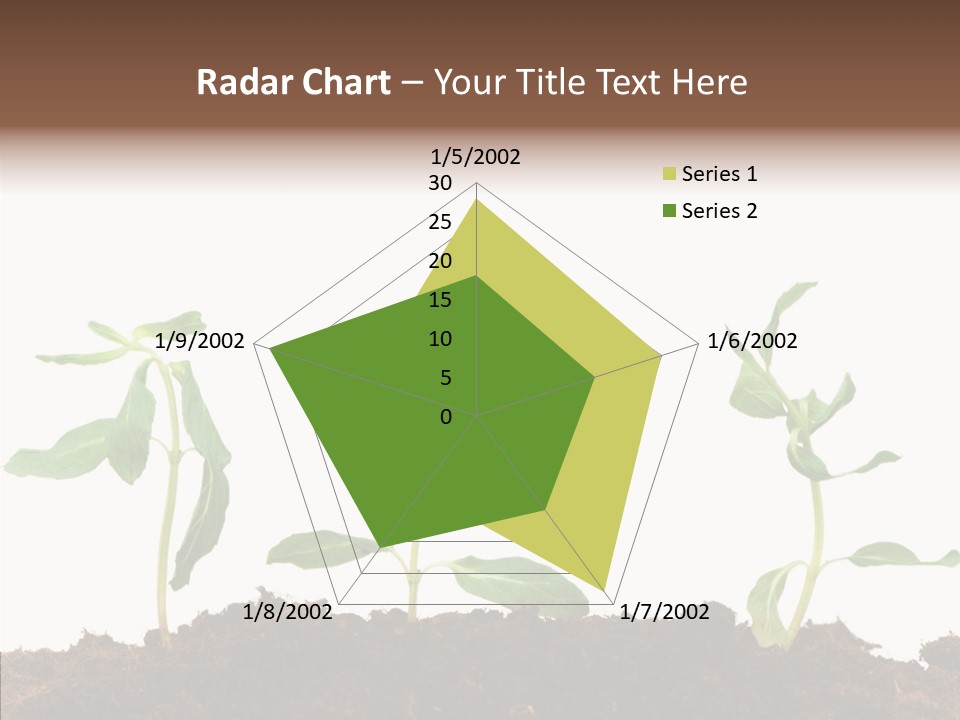 Leaf Environmental Growth PowerPoint Template