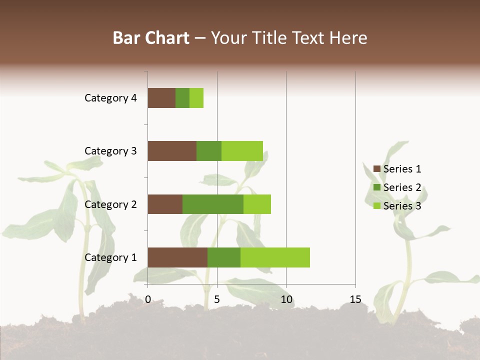 Leaf Environmental Growth PowerPoint Template