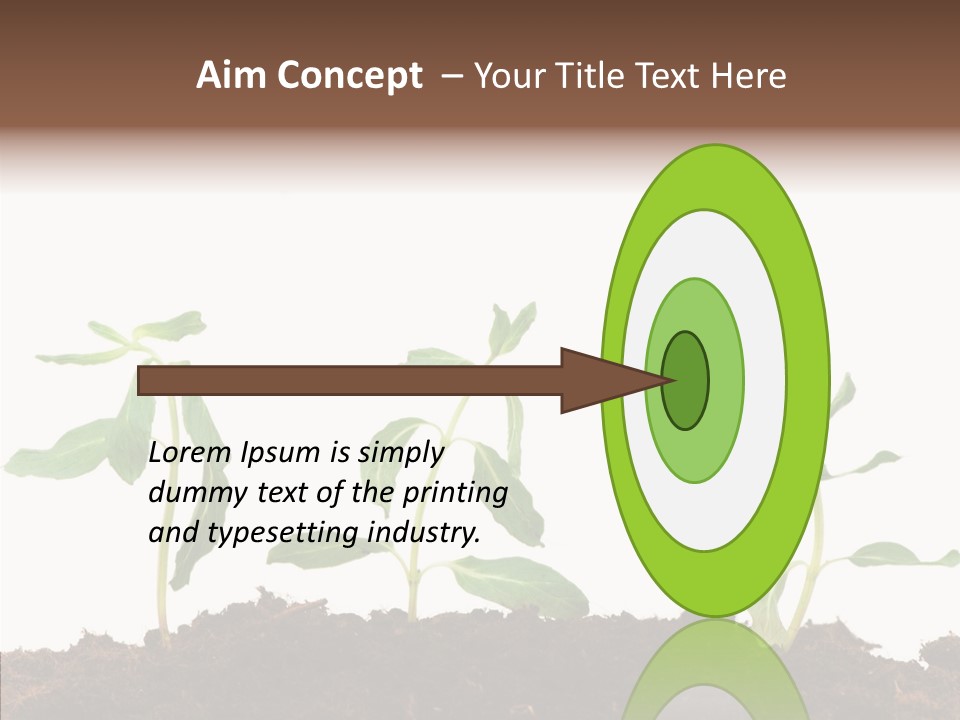 Leaf Environmental Growth PowerPoint Template