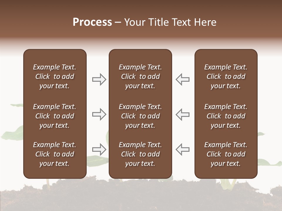 Leaf Environmental Growth PowerPoint Template