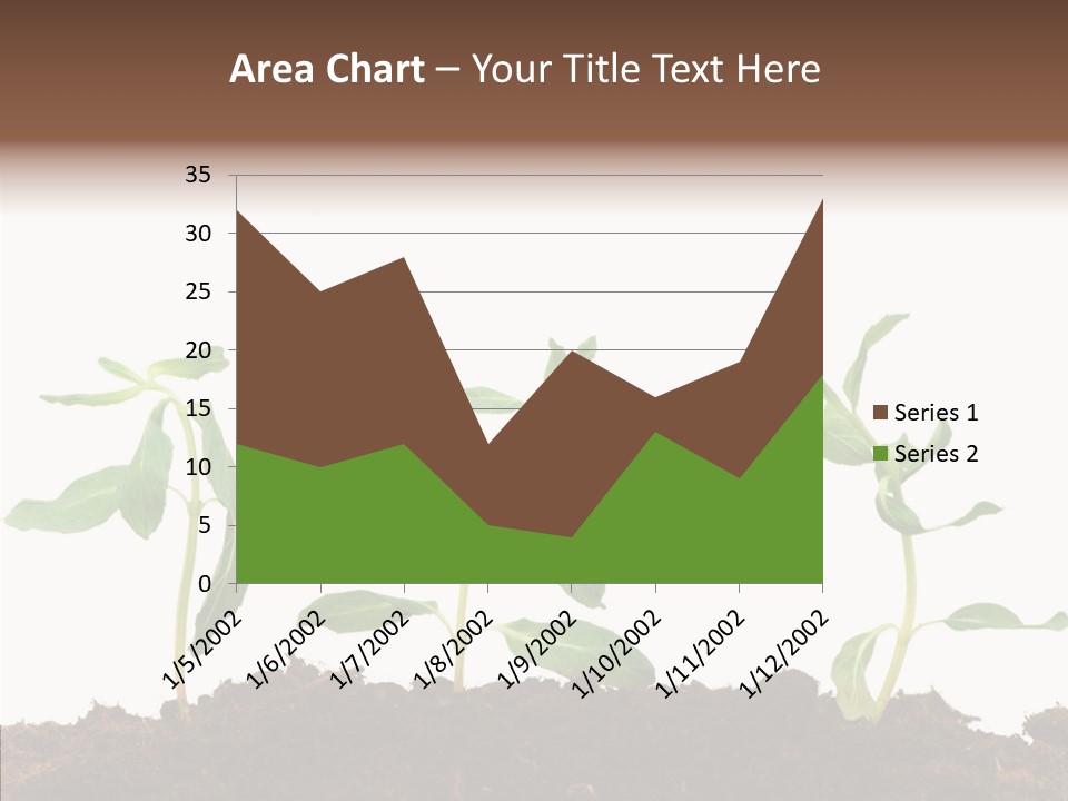 Leaf Environmental Growth PowerPoint Template