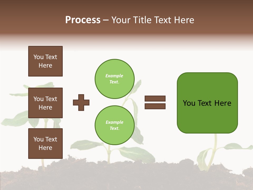 Leaf Environmental Growth PowerPoint Template