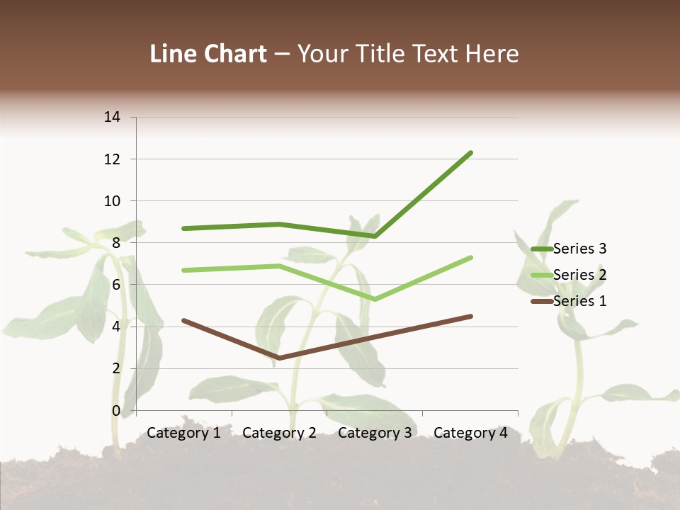 Leaf Environmental Growth PowerPoint Template