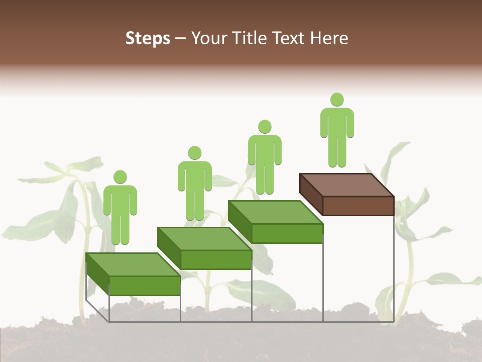 Leaf Environmental Growth PowerPoint Template