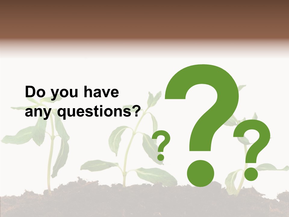 Leaf Environmental Growth PowerPoint Template