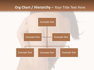 Bikini Beautiful Person PowerPoint Template