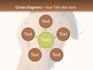 Bikini Beautiful Person PowerPoint Template