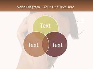 Bikini Beautiful Person PowerPoint Template
