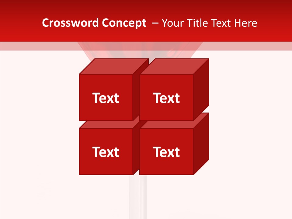 Candy Stick Heart PowerPoint Template