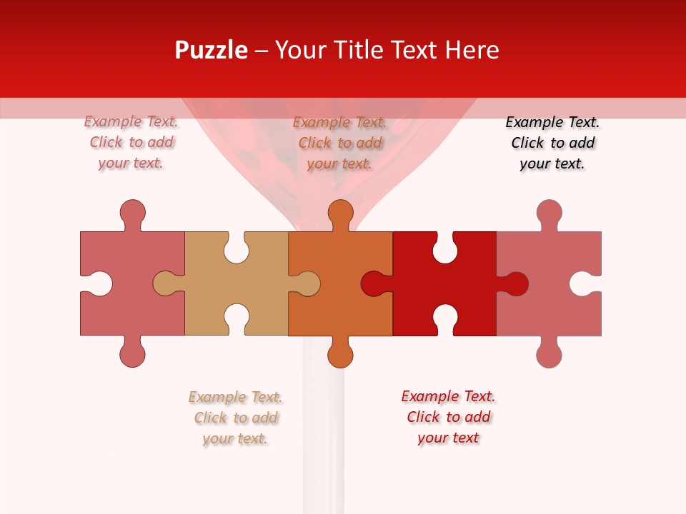 Candy Stick Heart PowerPoint Template