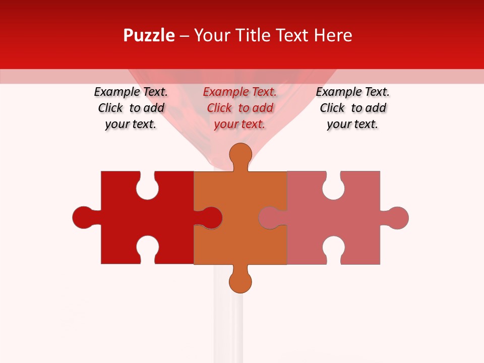 Candy Stick Heart PowerPoint Template