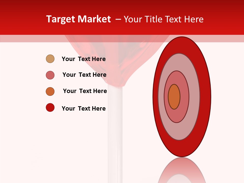 Candy Stick Heart PowerPoint Template