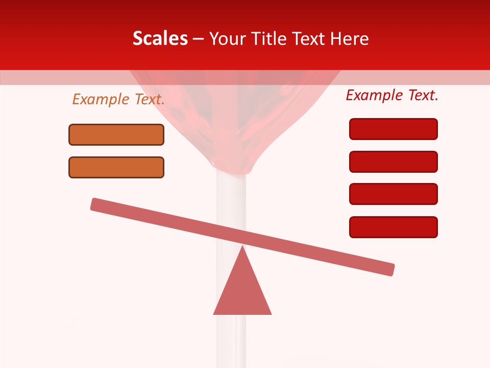 Candy Stick Heart PowerPoint Template