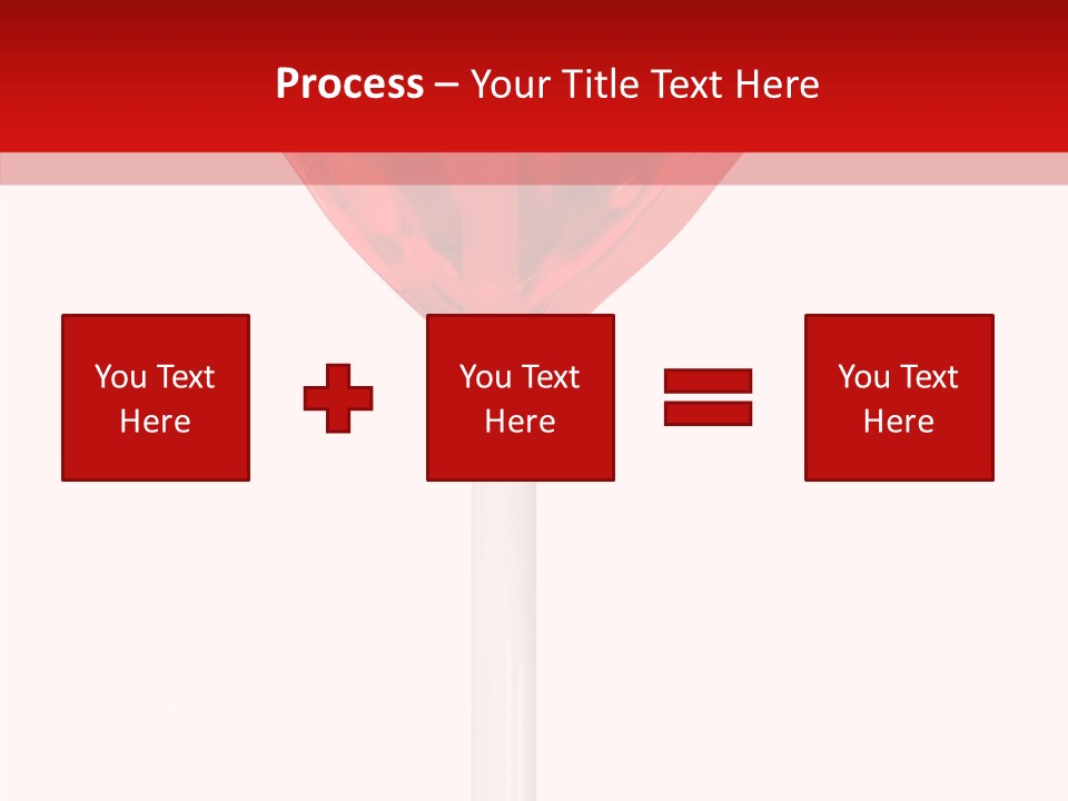 Candy Stick Heart PowerPoint Template