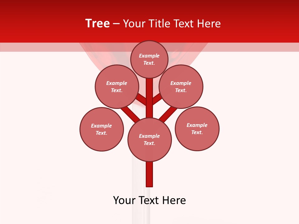 Candy Stick Heart PowerPoint Template