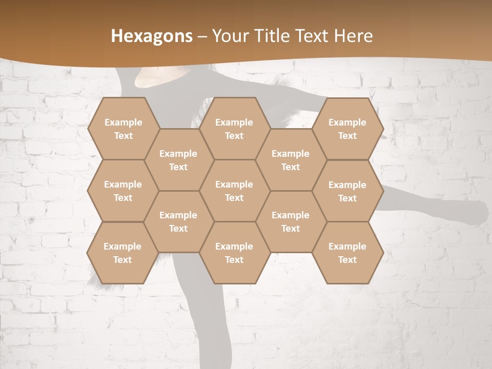Posing Beauty Skill PowerPoint Template