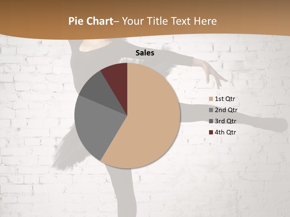 Posing Beauty Skill PowerPoint Template