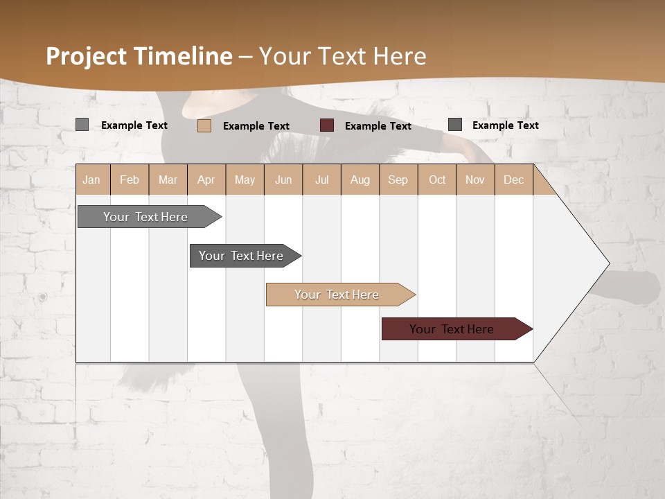 Posing Beauty Skill PowerPoint Template