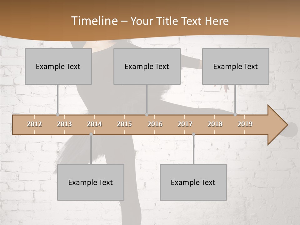 Posing Beauty Skill PowerPoint Template