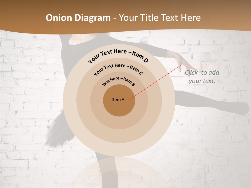 Posing Beauty Skill PowerPoint Template