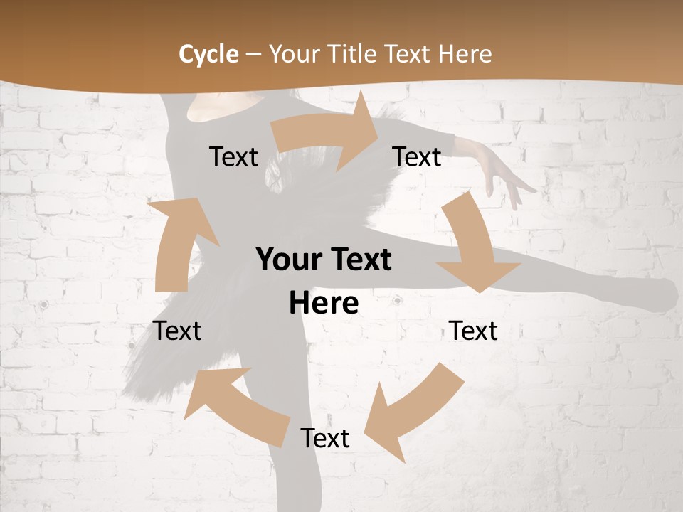 Posing Beauty Skill PowerPoint Template