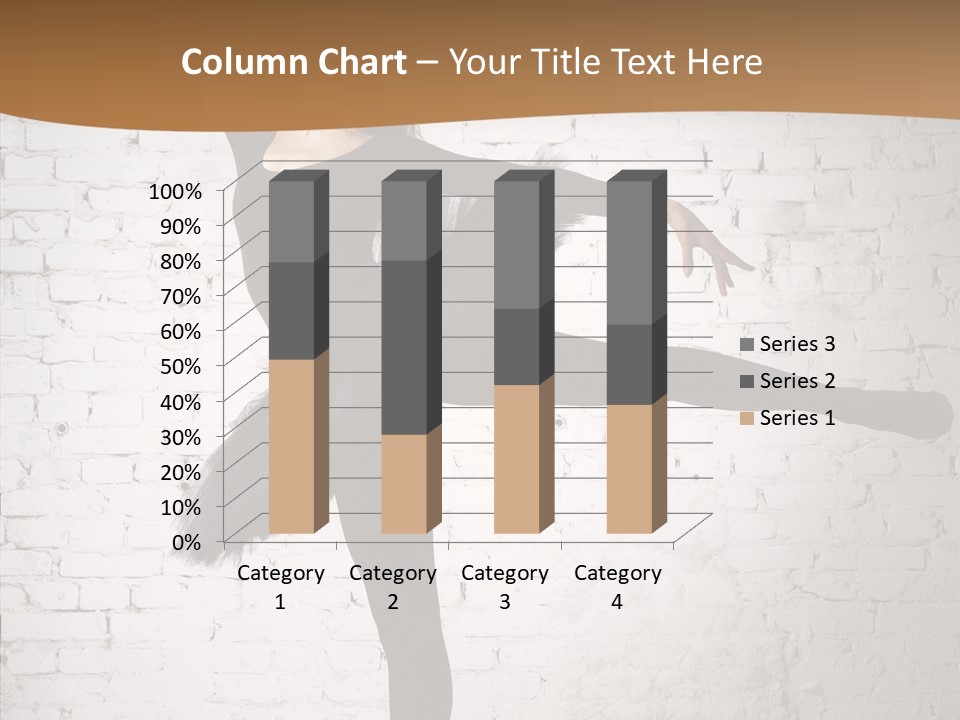 Posing Beauty Skill PowerPoint Template