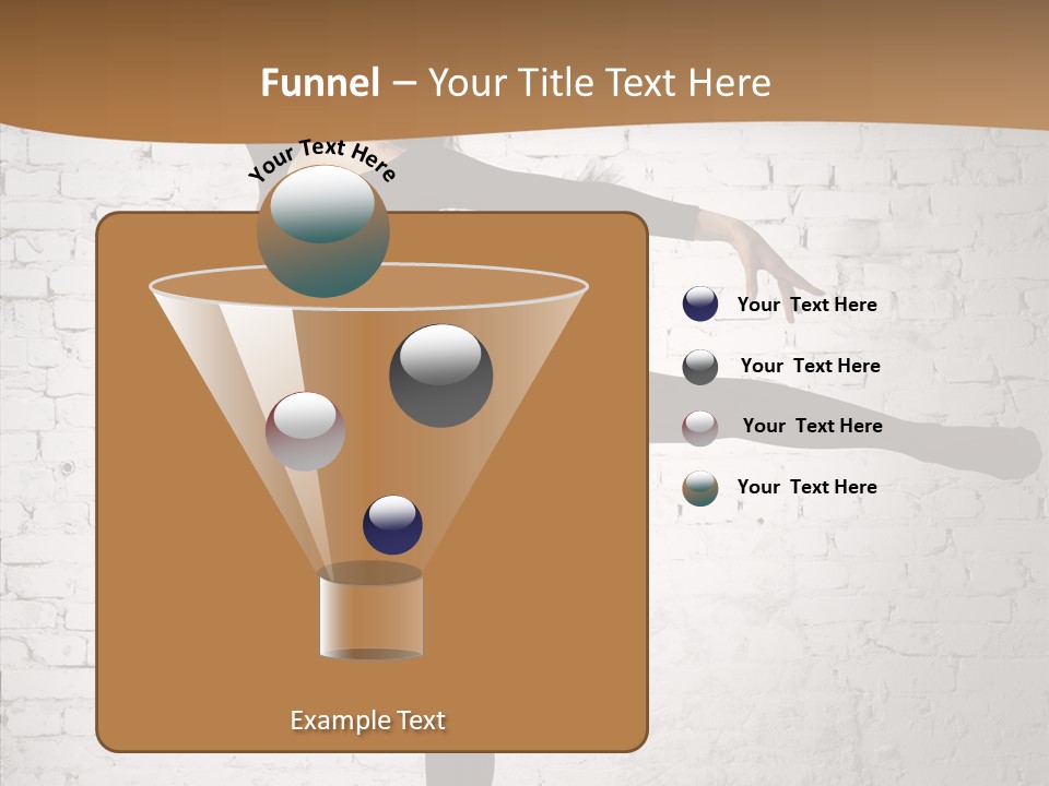 Posing Beauty Skill PowerPoint Template