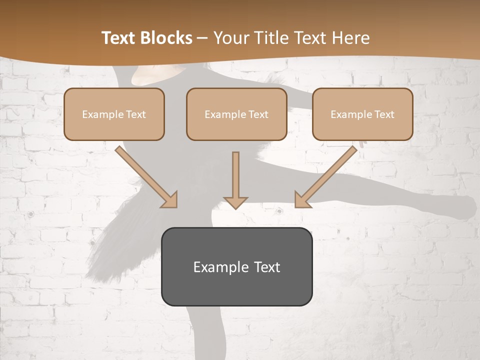 Posing Beauty Skill PowerPoint Template