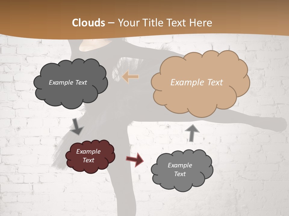 Posing Beauty Skill PowerPoint Template